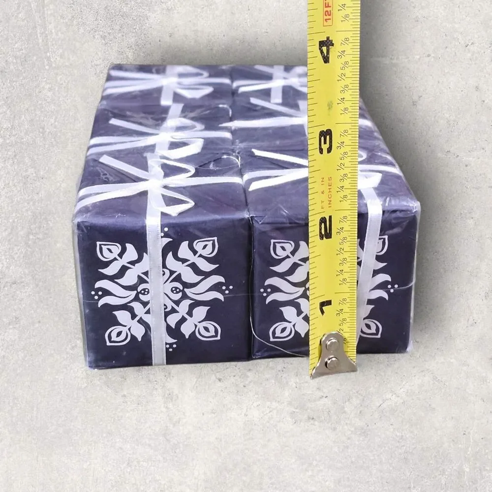 IKEA SNOVITA Christmas Gift Box Ornaments Scandinavian 2009 Red Blue Set of 12
